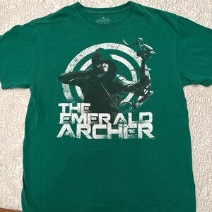 Emerald Archer Green Graphic T-Shirt